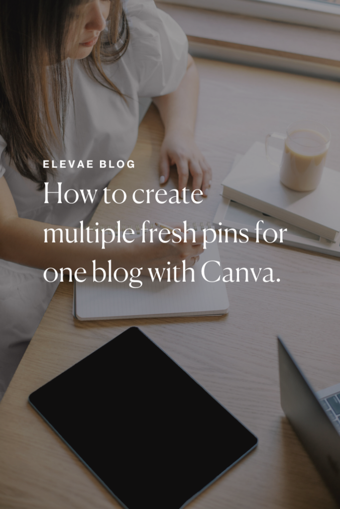 How to create graphics for Canva. Blog graphics tutorial.